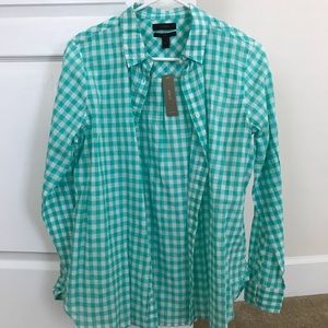 J. Crew Boy checkered button down